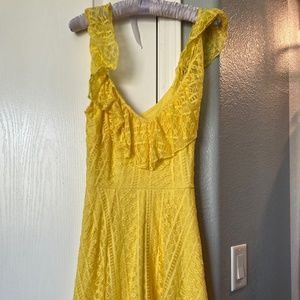 Yellow dress